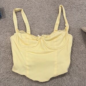 Garage Light Yellow Camisole Top